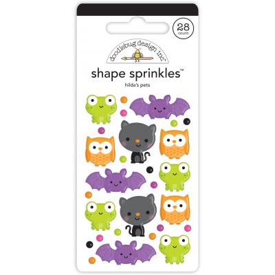 Doodlebug Happy Haunting Sticker - Hilda's Pets